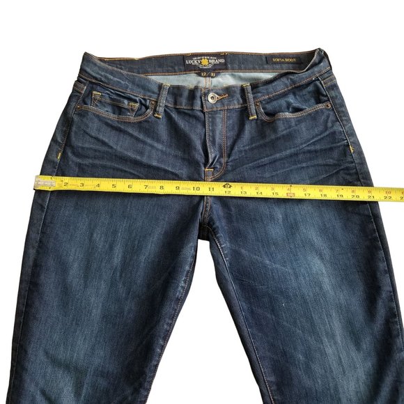 Lucky Brand Sofia Boot Cut Jeans Size 12/31 - Picture 10 of 12